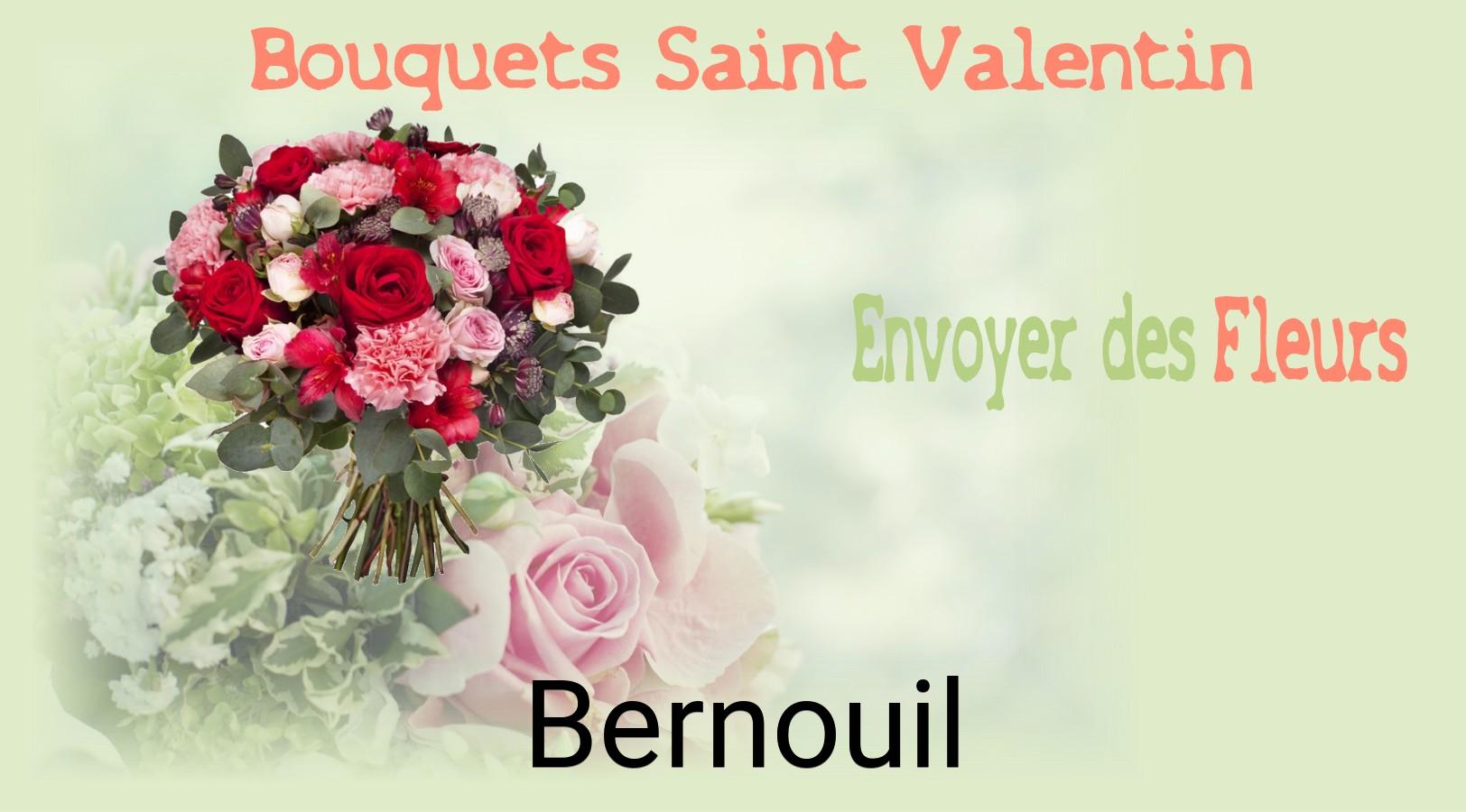 Roses de Saint-Valentin livrées à Bernouil